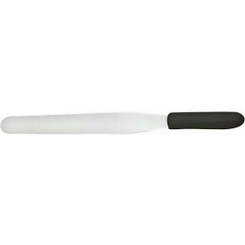 Bakery Spatulas, 9-1/2"L Blade, Black Polypropylene Handle