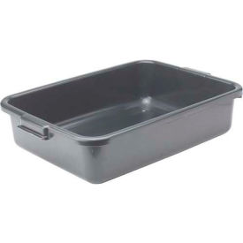 Winco Dish Box, Black, 20" x 15" x 5"