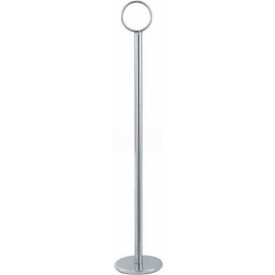 Table Number Holder, 15"H, Stainless Steel