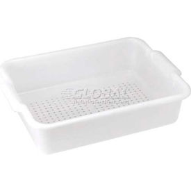 Perforated Bus Box, White