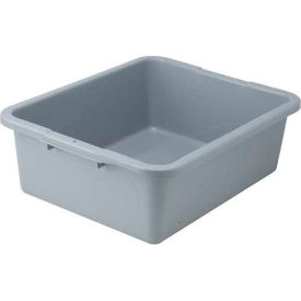PLW-7G 20.75" x 16.75" x 7" Premium Heavy-Duty Dish Box, Gray