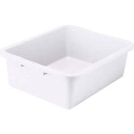 Premium Heavy-Duty Dish Box, White, 20.75" x 16.75" x 7"