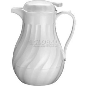 Insulated Beverage Server, 42 oz, Swirl Design
