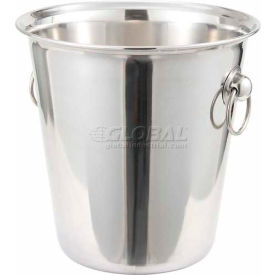 Wine Bucket, 4 Qt, Stainless Steel