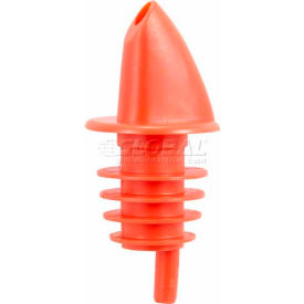 Winco Free Flow Pourers, Red, 12/Pack