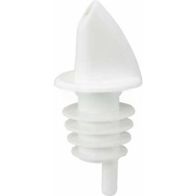 Free Flow Pourers, White, 12/Pack