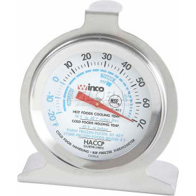 Winco Dial Refrigerator/Freezer Thermometer