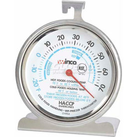 Winco TMT-RF3 Dial Refrigerator/Freezer Thermometer