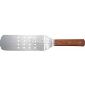 Perforated Blade Flexible Turner, 9-1/2"L Blade, 3"W, Wooden Handle