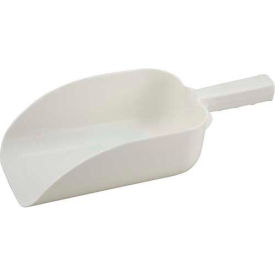 Utility Scoop, 64 oz, White, Polycarbonate