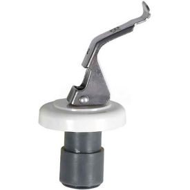 Wine Bottle Stopper, Thermoplastic Cork, White Collar, 12/Pack