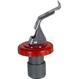 Wine Bottle Stopper, Thermoplastic Cork, Red Collar