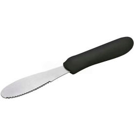 Sandwich Spreader, 3-1/2"L Blade, 4"W, Black Polypropylene Handle