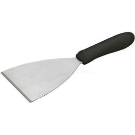 Scraper, 4-1/2"L Blade, 4"W, Black Polypropylene Handle
