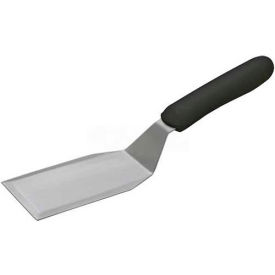 Hamburger Turner, 6"L Blade, 3"W, Black Polypropylene Handle
