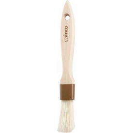 Flat Pastry/Basting Brushes, 1"W, Wood handle