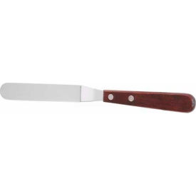 Blade Offset Spatula, 4-1/4"L Blade, Wooden Handle