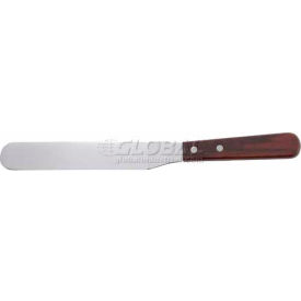 Blade Offset Spatula, 7-3/4"L Blade, Wooden Handle