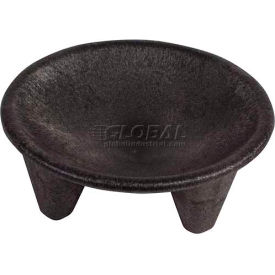 Molcajete Salsa Plate Set, 12 oz, Plastic Resin