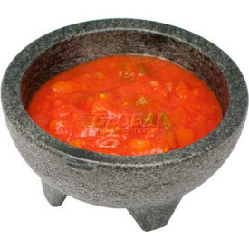 Molcajete Salsa Bowls, 10 oz, Plastic Resin