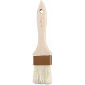 Flat Pastry/Basting Brushes, 2"W, Wood handle