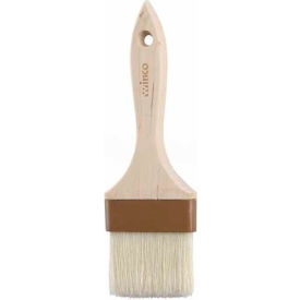 Flat Pastry/Basting Brushes, 3"W, Wood handle