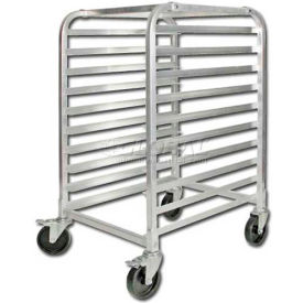 10-Tier Sheet Pan Rack with Brakes, 39"H