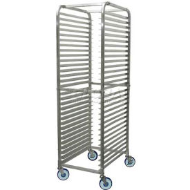 Winco 30-Tier Aluminum Rack W/ Brake