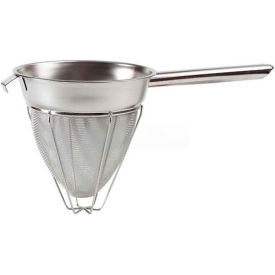 Winco Bouillon Strainer, Extra Fine Mesh with Reinforcement