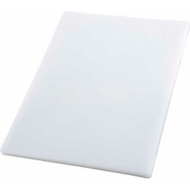 Cutting Board, 12"L, 18"W, 3/4"H, White