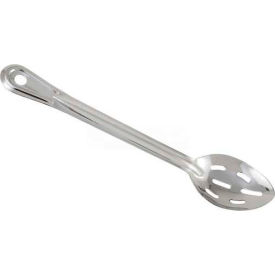 Slotted Basting Spoon, 11"L, Stainless Steel