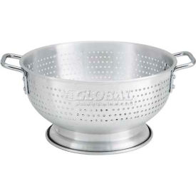 Colander with Base, 11 Qt, 15" Diameter, Aluminum