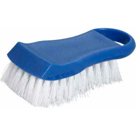 Cutting Board Brush, Blue, Looped Handle for Hanging