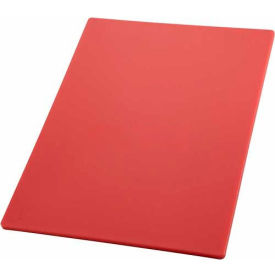 Cutting Board, 15"L, 20"W, 1/2"H, Red