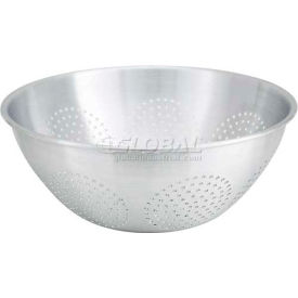 Chinese Style Colander, 16 Qt, 16"D, Aluminum