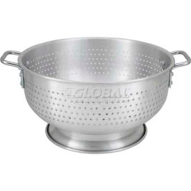 Colander with Base, 8 Qt, 12"D, Aluminum