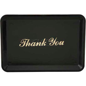 Winco TT-46 - Tip Tray with Gold Imprint Thank You