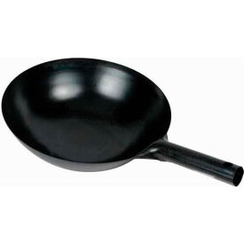 Wok, 16" Diameter, Black Carbon Steel