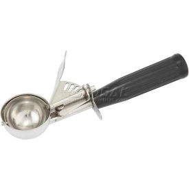 Ice Cream Disher W/ Plastic Handle, Size #30, Black