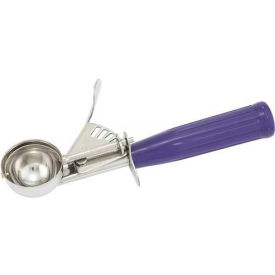 Ice Cream Disher W/ Plastic Handle, Size #40, Purple
