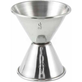 Winco Jiggers Steel, 1 Oz. x 1-1/2 Oz.