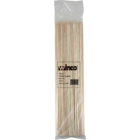 Bamboo Skewers, 12"L, 100/Bag, 30 Bags/Case