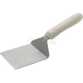 TWP-41 Steak/Burger Turner, 4"L Blade, 3-3/4"W, White Polypropylene Handle