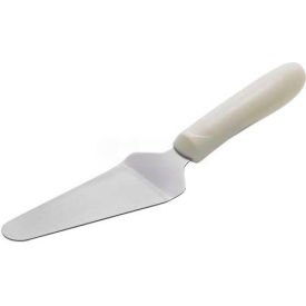 Pie Server, 5-1/2"L Blade, White Polypropylene Handle