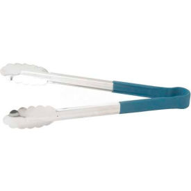 Winco Utility Tong Heat Resistant, 12"L, Blue
