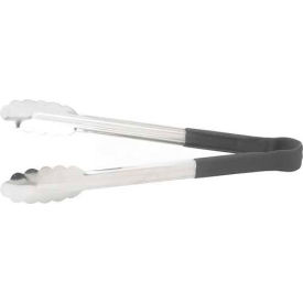 Winco Utility Tong Heat Resistant, 12"L, Black