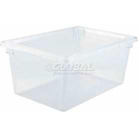 Food Storage Box , 26"L x 18"W x 12"H, Clear