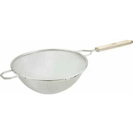 Fine Mesh, 10-1/4" Diameter, Stainless Steel