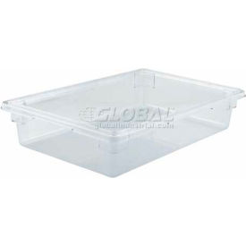 Food Storage Box, 26"L x 18"W x 6"H, Clear