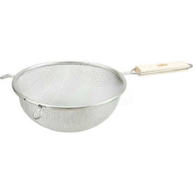 Medium Single Mesh, 6-1/4" Diameter, Stainless Steel